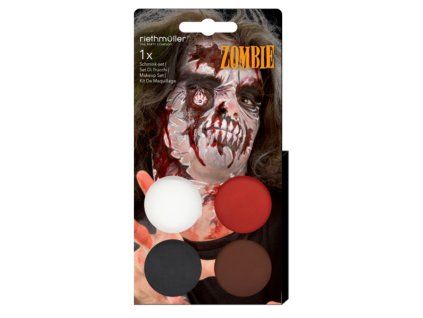 Barvy na obličej Zombie