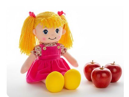 Panenka Rozárka 35cm zpívající žluté vlasy