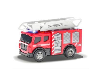 2-Play Traffic Auto hasiči CZ 14cm se světlem a zvukem