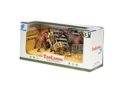 ZooLandia Farmár s hnedákom a žriebäťom