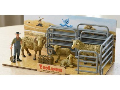 ZooLandia Farmář s rodinkou oveček
