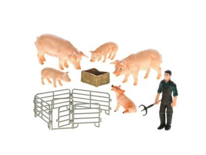 ZooLandia Farmár s rodinkou prasiatok