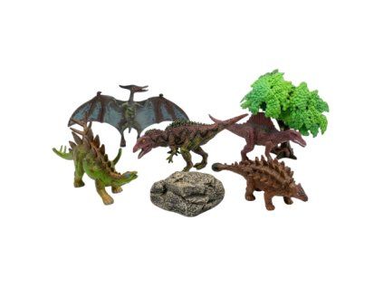 Stegosaurus, Ankylosaurus a doplňky - ZooLandia