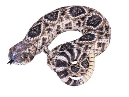 Chřestýš/polštář cestovní plyšový 40cm
