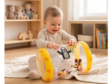 Krtečkův Baby válec s rolničkou