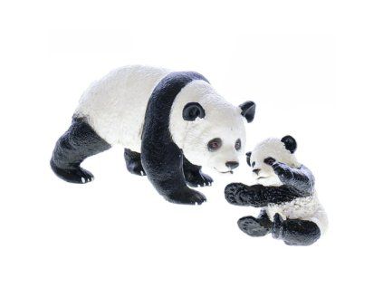 Panda jdoucí s mládětem - ZooLandia