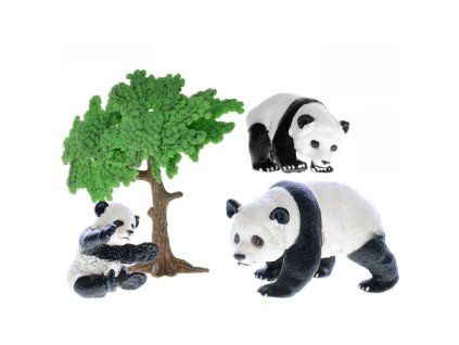 Panda s mláďaty a doplňky - ZooLandia