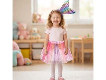 Mořská panna barevná - set na karneval
