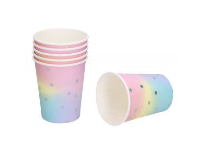 wiky party kelimky 250ml 6 ks pastelove