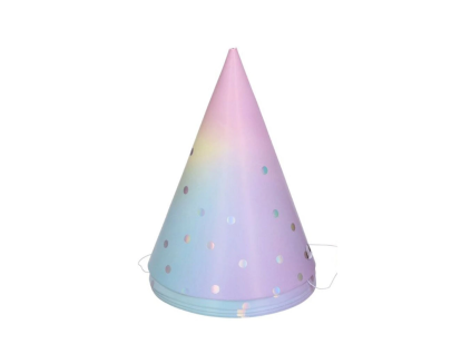 Párty čepičky Pastel 6 ks