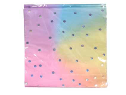 Party ubrousky Pastel - 12 ks