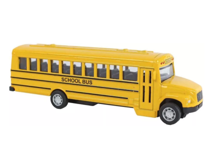 2-Play Traffic Autobus školní americký na zpětný chod