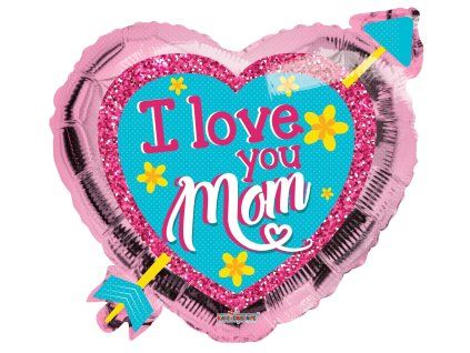 convergram mylar foil i love you mom heart with arrow 18 balloon 28291234431065@2x