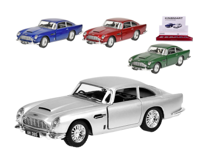 Kinsmart Aston Martin DB5 1:38 12,5cm kov, zpětný chod