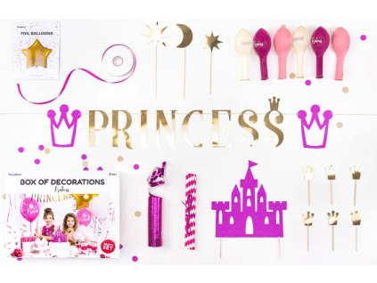 Kompletní party set - Princess, 31 ks