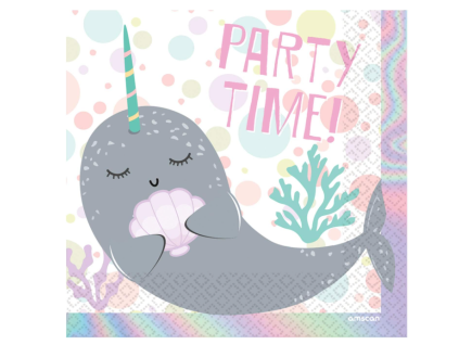 Party ubrousky Narval Party time! 16 ks
