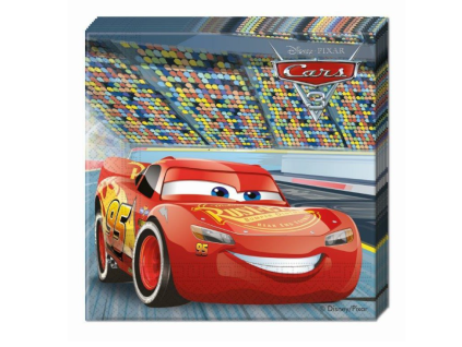 Papírové ubrousky Cars 3 Auta 20 ks