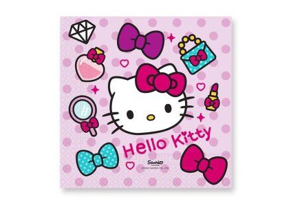 Papírové ubrousky Hello Kitty 20 ks