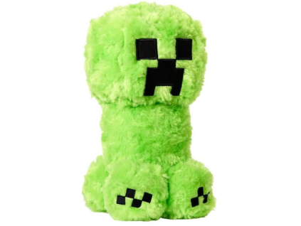 Minecraft Creeper chundelatý plyšový 28 cm