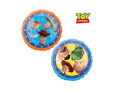 Fóliový balónek kulatý 43 cm Toy Story