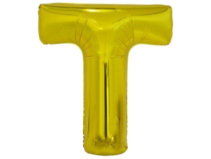 Fóliový balónek 103 cm písmeno T, dvě barvy