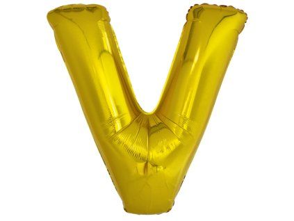 Fóliový balónek 110 cm písmeno V