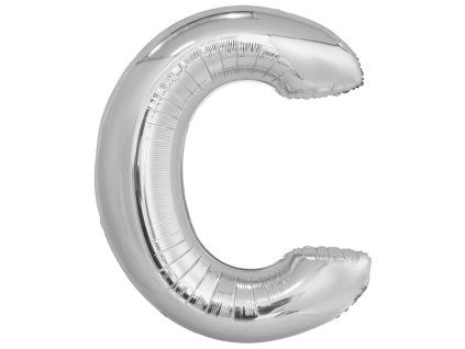 Fóliový balónek 114 cm písmeno C, dvě barvy
