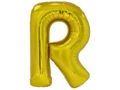 Fóliový balónek 99 cm písmeno R, dvě barvy
