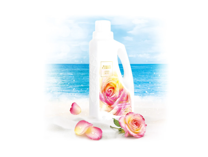 EURONA Angel Rose Tekutý prací prostředek 2v1 1000 ml