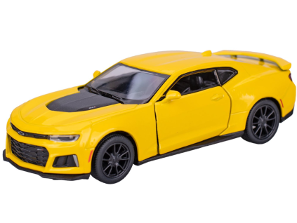 KINSMART Auto model Chevrolet Camaro 12cm kov zpětný chod