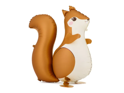 Chodící Fóliový balónek 77,5 cm Veverka