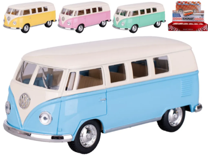 Kinsmart Volkswagen Classic Bus 1962 13cm kov zpětný chod