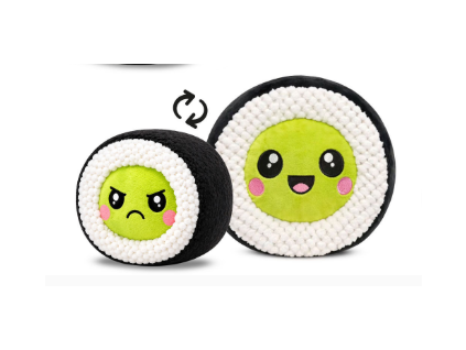 Plush Friends Kawaii Sushi plyšové 25cm barva zelená