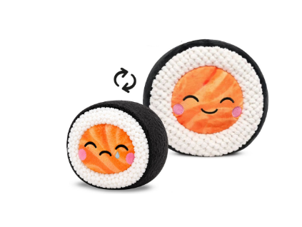 Plush Friends Kawaii Sushi plyšové 60cm barva oranžová