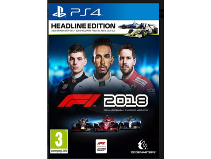 F1 2018 (Headline Edition) (PS4)