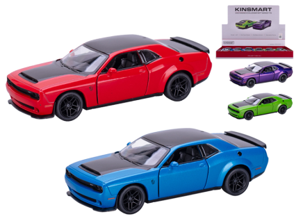 Kinsmart Dodge Challenger SRT 170 zpětný chod