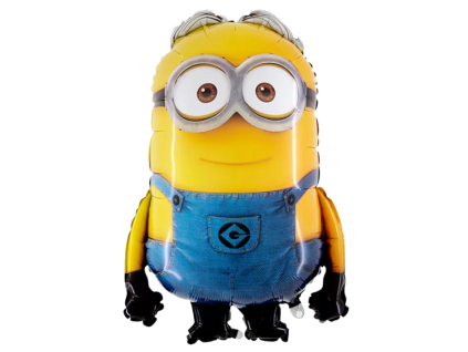 Fóliový balónek s tyčkou - Mimoň Dave - 35 cm
