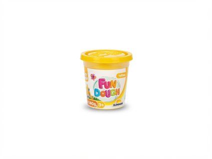 Kelímek modelíny 140 g - Fun Dough - žlutá
