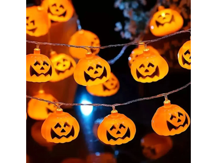 Svítící řetěz Dýně Halloween