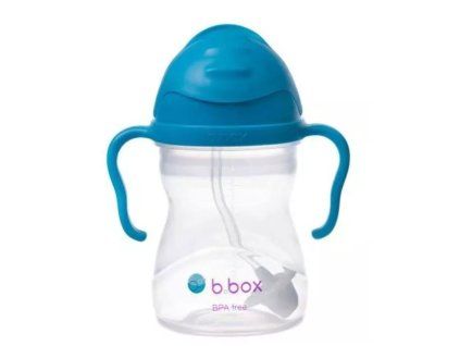 B.Box HRNEČEK S BRČKEM - KOBALTOVĚ MODRÝ 240ml