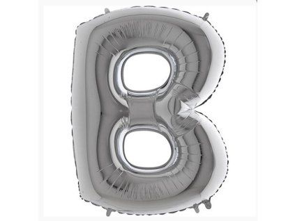 Fóliový balónek písmeno B 102 cm - barevné varianty