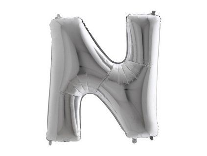 Fóliový balónek písmeno N 102 cm - barevné varianty