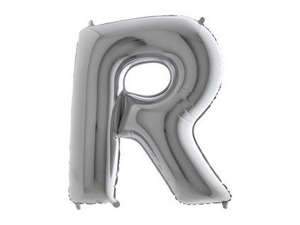Fóliový balónek písmeno R 102 cm - barevné varianty