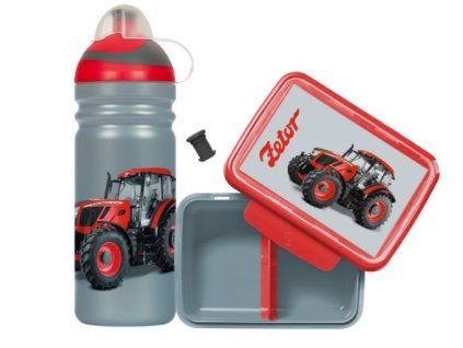 Zdravá Sváča SET Lahev + svačinový box - Zetor limit. edice