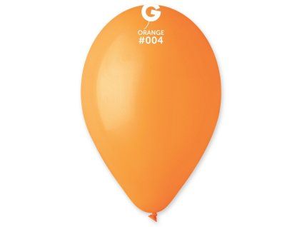 Kulatý latexový balónek 30cm Oranžová #004