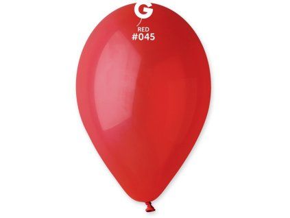 Kulatý latexový balónek 30cm Tmavě červená #045