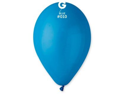 Kulatý latexový balónek 30cm Modrá #010