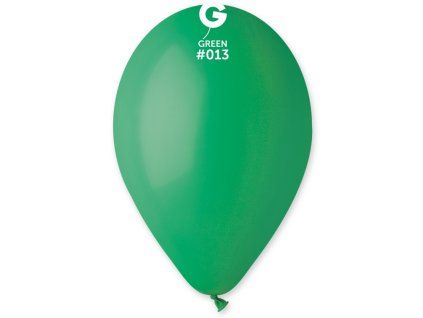 Kulatý latexový balónek 30cm Tmavě zelená #013