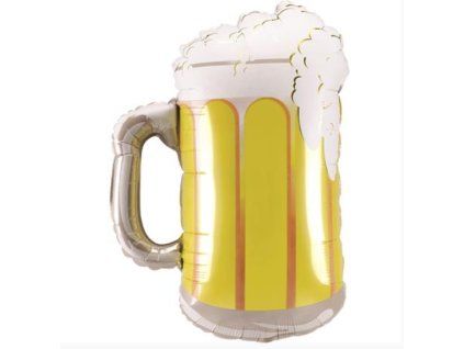 86 cm  fóliový balónek - Půllitr Pivo