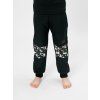 Zimní softshellové kalhoty soft BLACK-GREY CATS